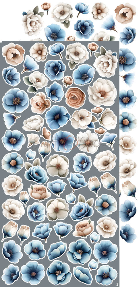 Craft O'Clock - Baby Boy Universe - Extras Set - Flowers & More