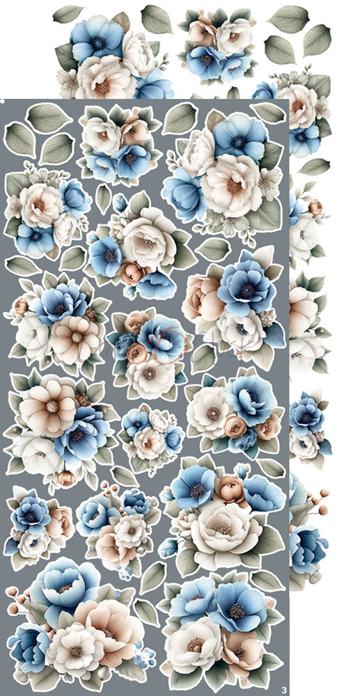 Craft O'Clock - Baby Boy Universe - Extras Set - Flowers & More