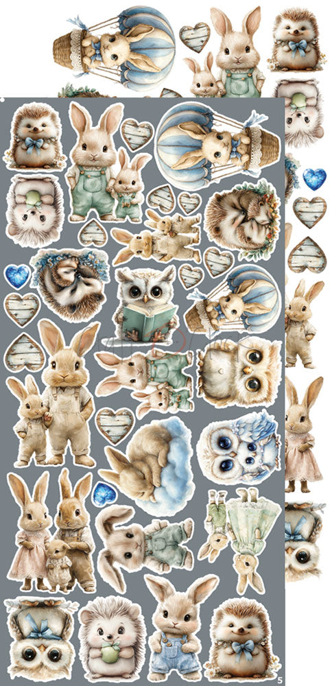 Craft O'Clock - Baby Boy Universe - Extras Set - Flowers & More