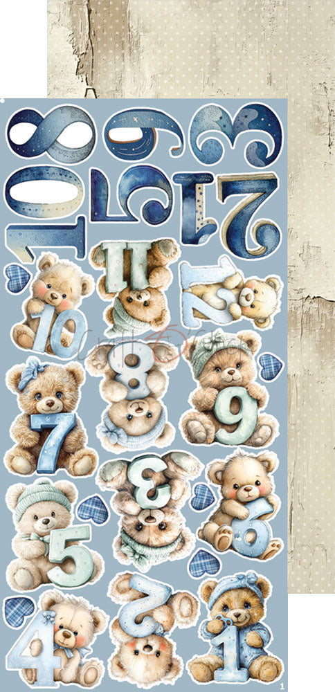 Craft O'Clock - Baby Boy Universe - Extras Set - Baby Boy