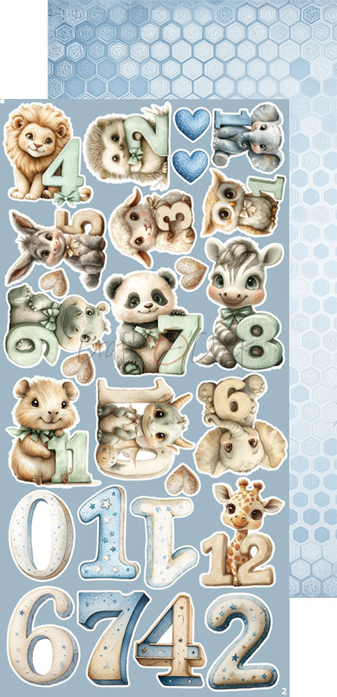 Craft O'Clock - Baby Boy Universe - Extras Set - Baby Boy
