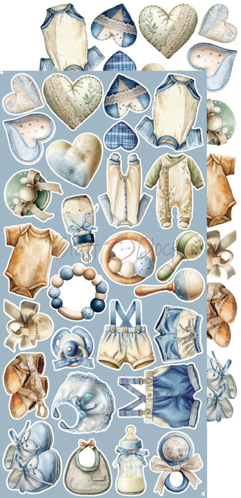 Craft O'Clock - Baby Boy Universe - Extras Set - Baby Boy