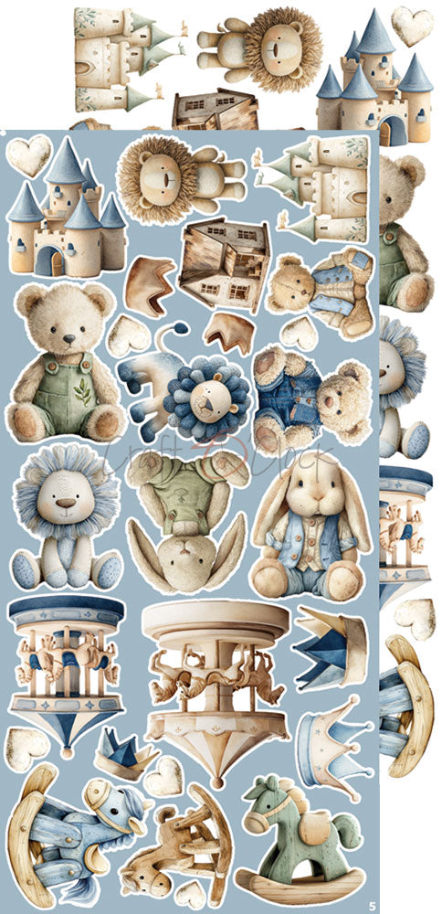 Craft O'Clock - Baby Boy Universe - Extras Set - Baby Boy