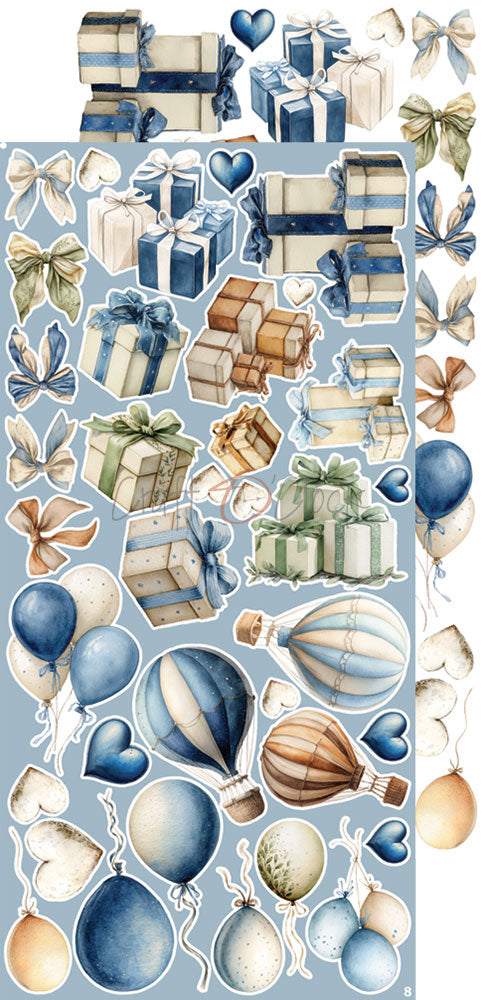 Craft O'Clock - Baby Boy Universe - Extras Set - Baby Boy