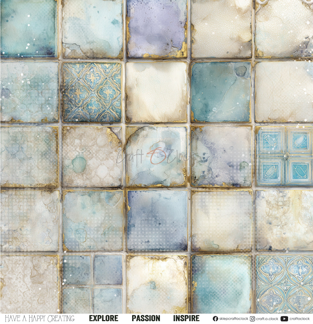 Craft O'Clock - Flowers of Delight - Paper Pack - 12 x 12"