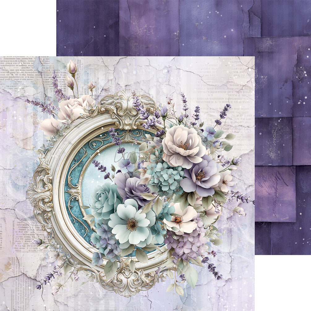 Craft O'Clock -  Flowers of Delight - 8x8"