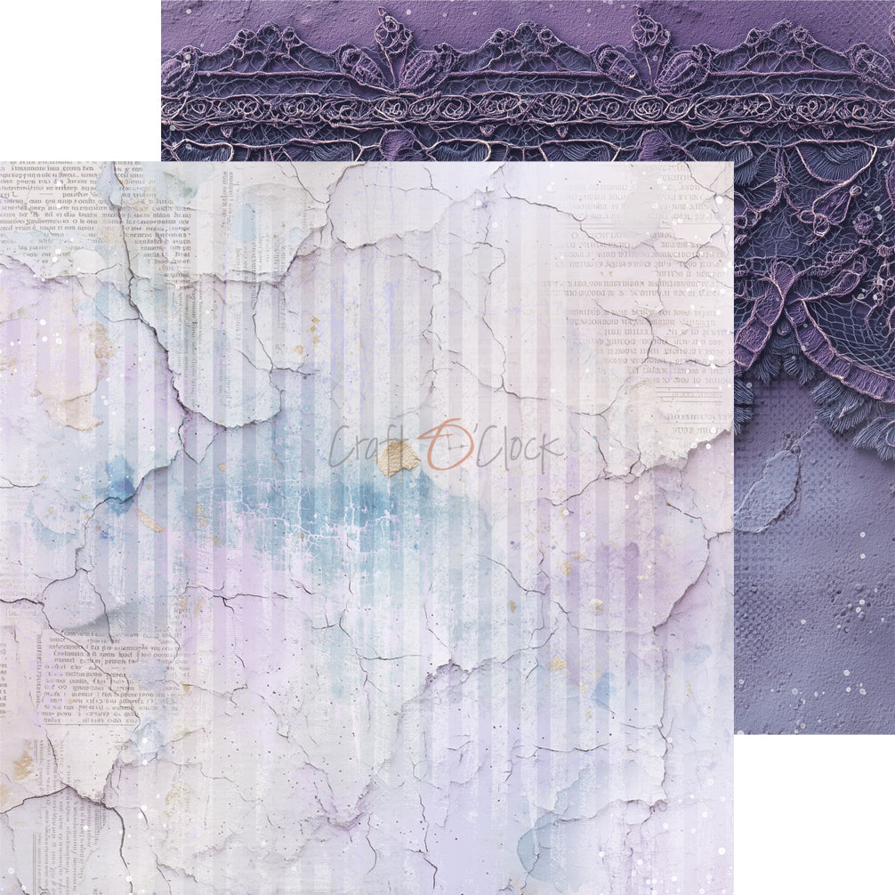 Craft O'Clock - Flowers of Delight  - Basic - 8x8"