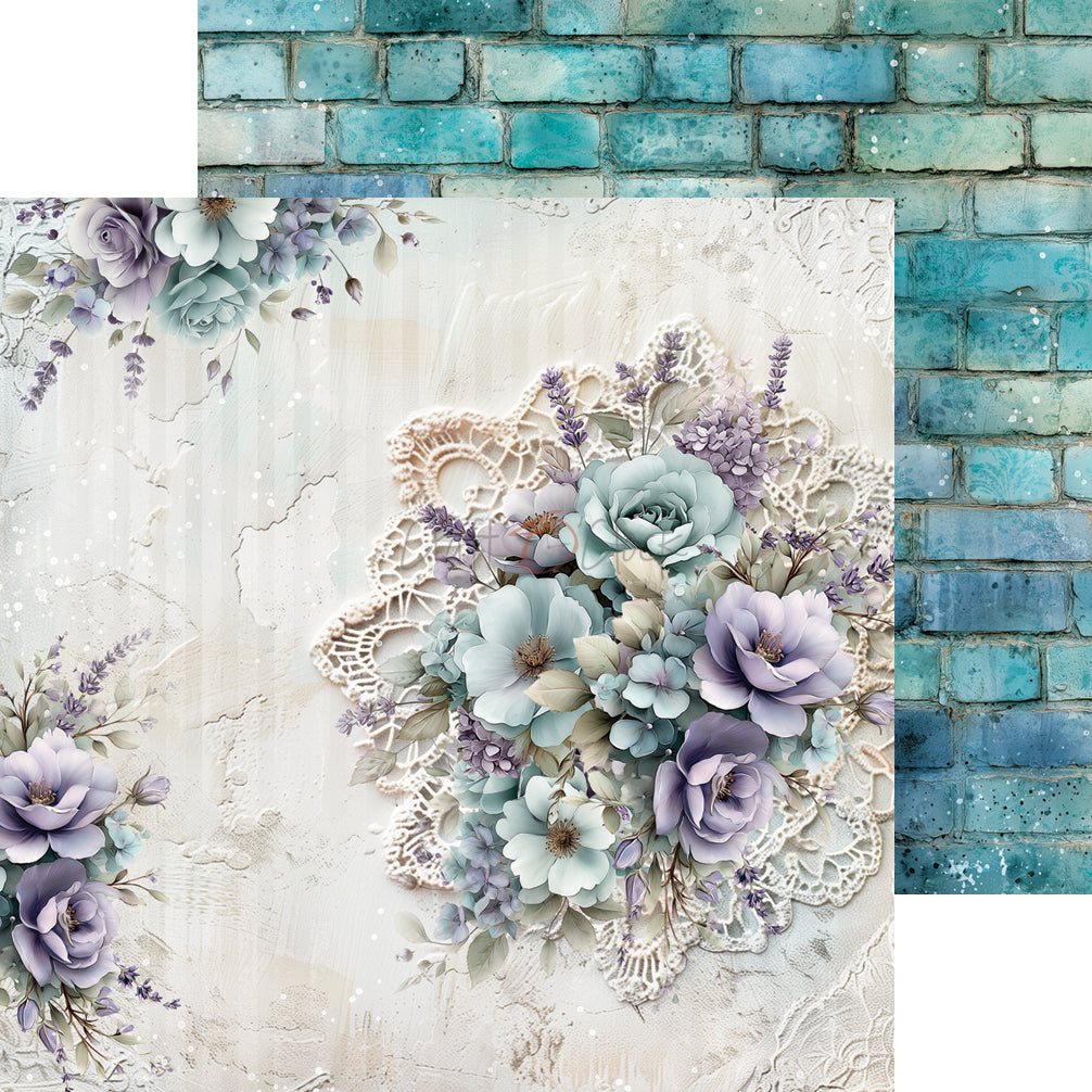 Craft O'Clock - Flowers of Delight  - Paper Pad - 6x6"