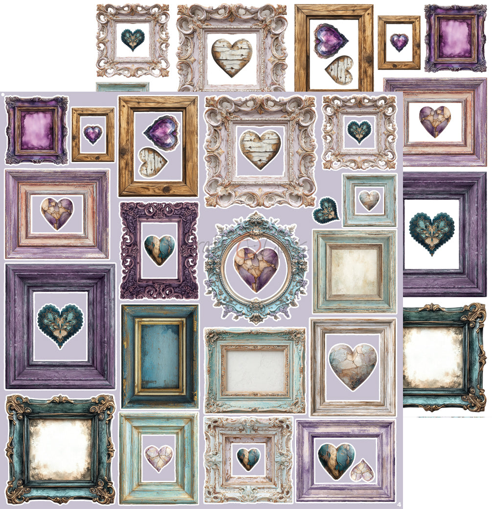 Craft O'Clock - Flowers of Delight  - Extras Set Mix - 12x 12"
