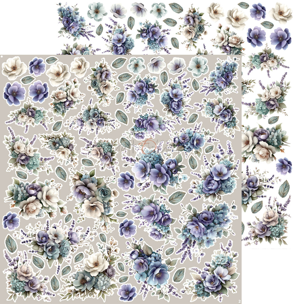 Craft O'Clock - Flowers of Delight  - Flowers Extras Set - 12x12"