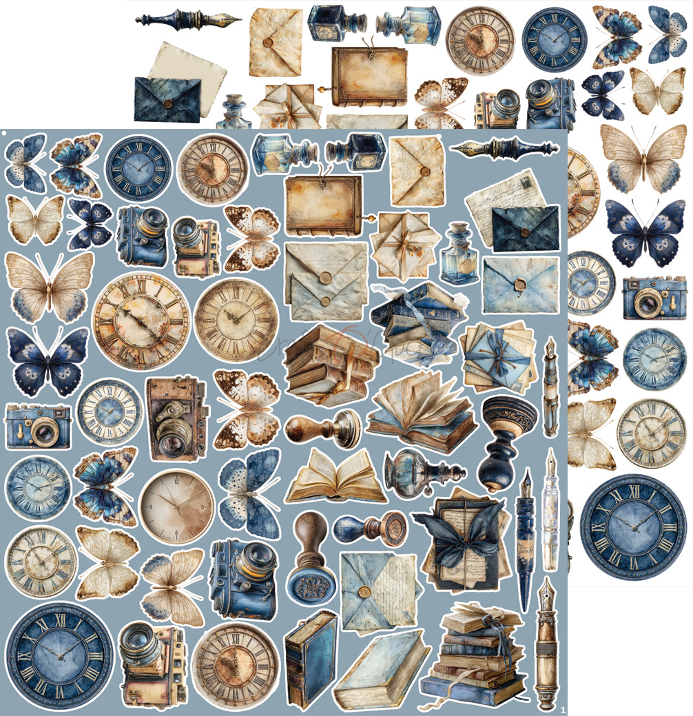Craft O'Clock - Mr & Mrs Elegance - Elegance Extras Set - 12x12"