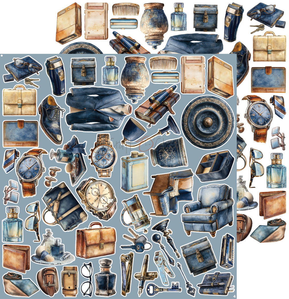 Craft O'Clock - Mr & Mrs Elegance  - Extras Set Mix - 12x12"