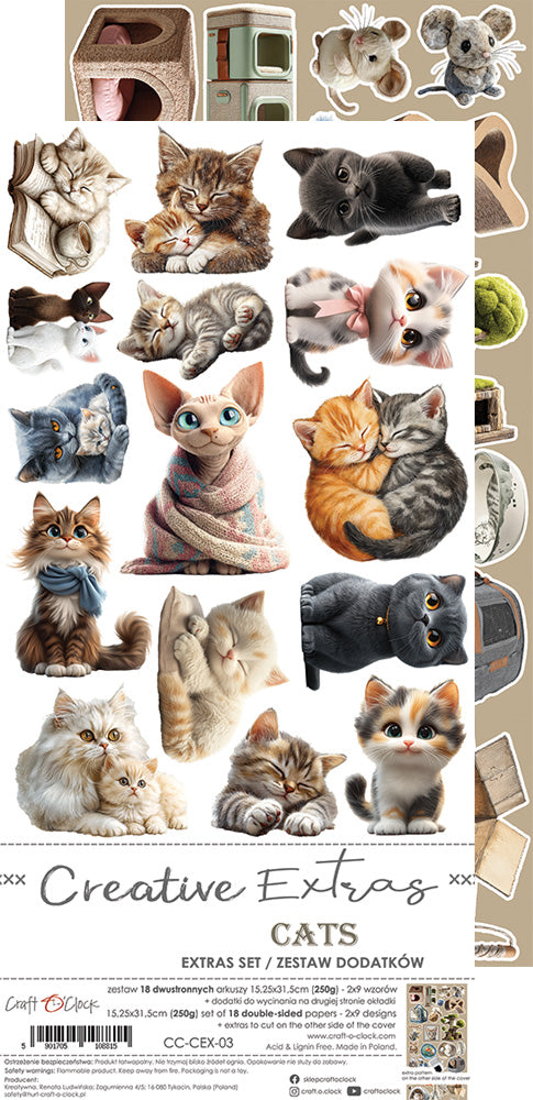 Craft O'Clock - Cats - Creative Extras