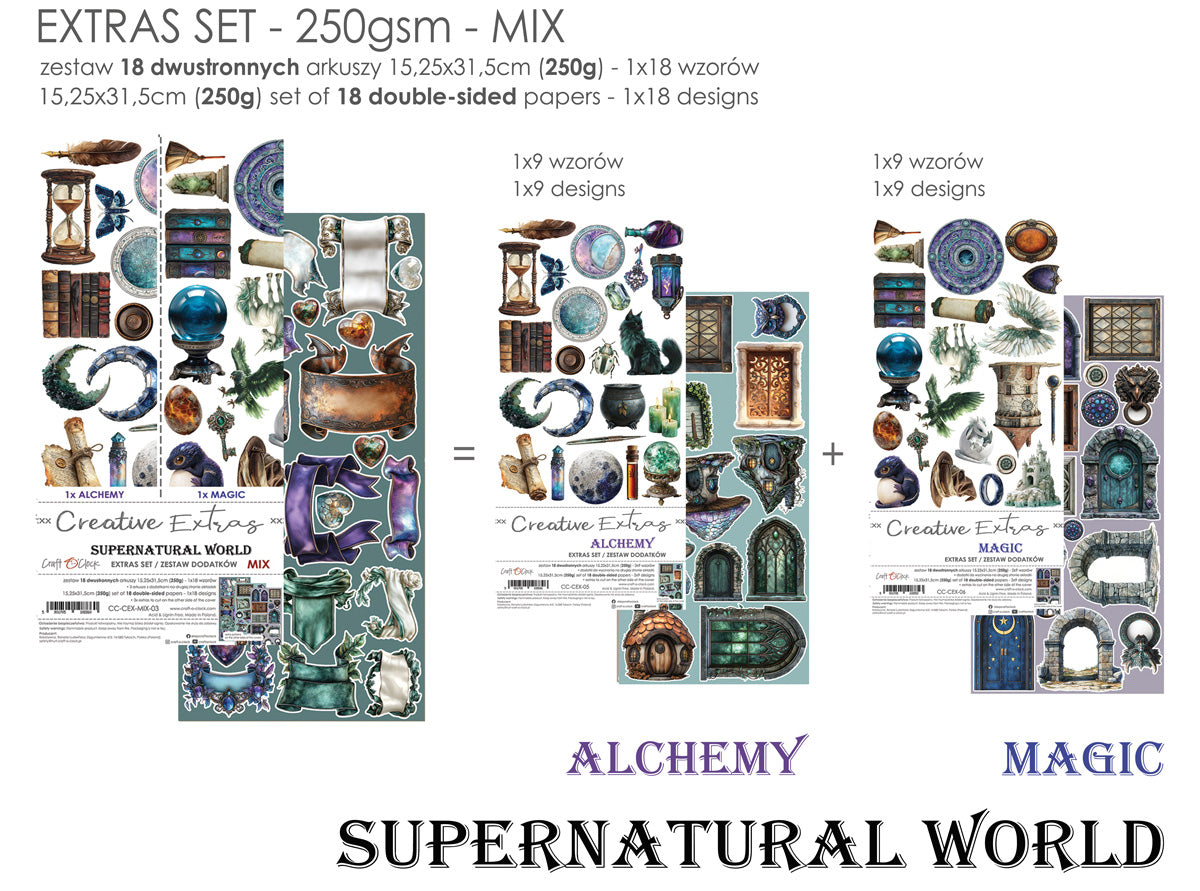 Craft O'Clock - Supernatural World - Extras Set - Mix 03
