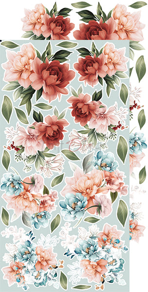 Craft O'Clock - Touch of Nostalgia - Extras Set - Flowers