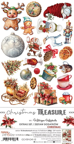 Craft O'Clock - Christmas Treasure -  Extras Set