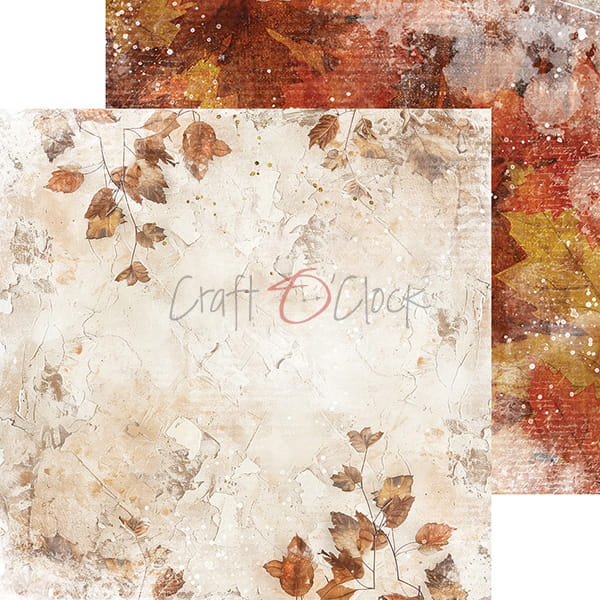 Craft O'Clock - Autumnaria - Basic Paper Pad - 8x8"