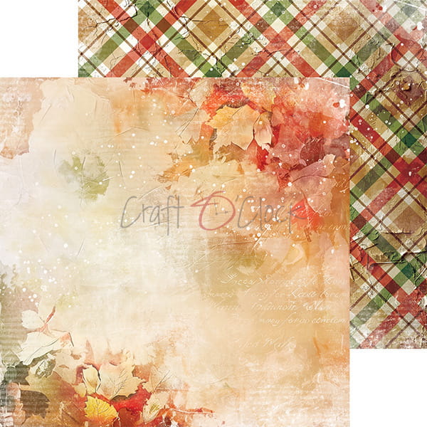 Craft O'Clock - Autumnaria - Basic Paper Pad - 8x8"