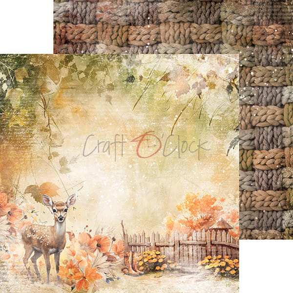 Craft O'Clock - Autumnaria - Paper Pack -  12 x 12"