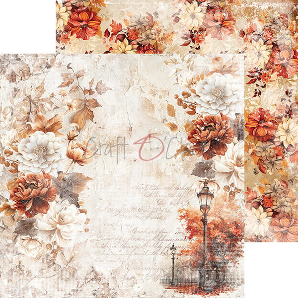 Craft O'Clock - Autumnaria - Paper Pack -  12 x 12"