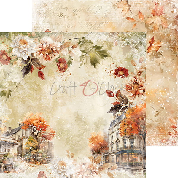 Craft O'Clock - Autumnaria - Paper Pad - 8x8"