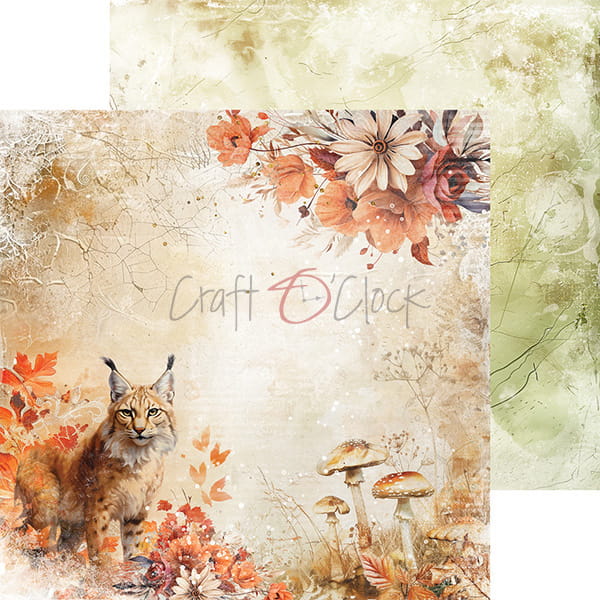 Craft O'Clock - Autumnaria - Paper Pack -  12 x 12"