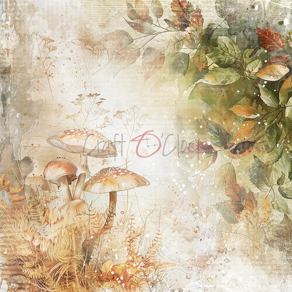 Craft O'Clock - Autumnaria - Paper Pack -  12 x 12"