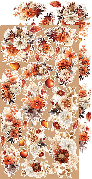 Craft O'Clock - Autumnaria - Extras Set - Flowers