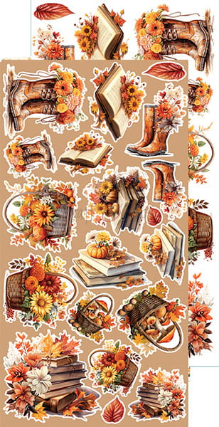 Craft O'Clock - Autumnaria - Extras Set - Flowers