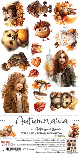 Craft O'Clock - Autumnaria - Extras Set - Autumn