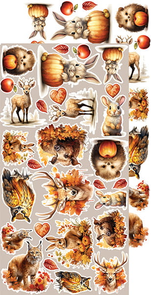 Craft O'Clock - Autumnaria - Extras Set - Autumn