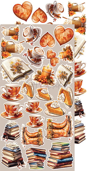 Craft O'Clock - Autumnaria - Extras Set - Autumn