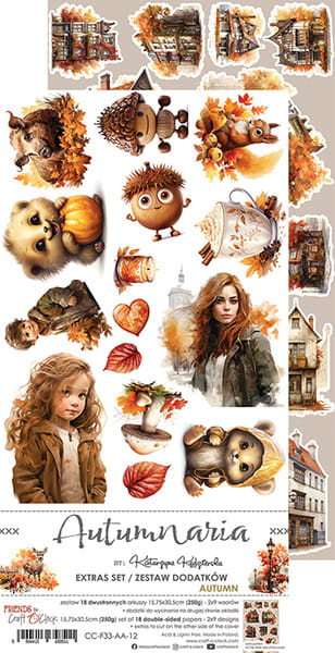 Craft O'Clock - Autumnaria - Extras Set - Autumn