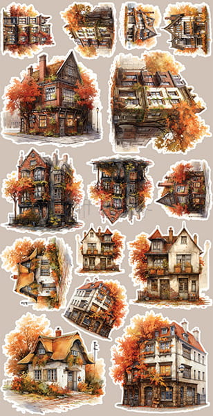 Craft O'Clock - Autumnaria - Extras Set - Autumn