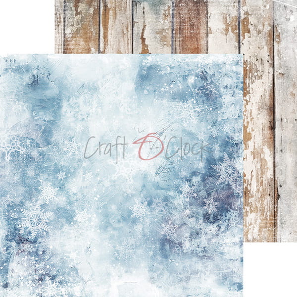 Craft O'Clock - Cozy Winterland - Basic Paper Pad - 8x8"