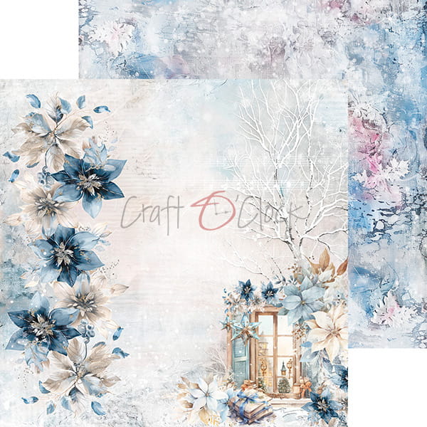 Craft O'Clock - Cozy Winterland - MIX Paper Pad - 8x8"