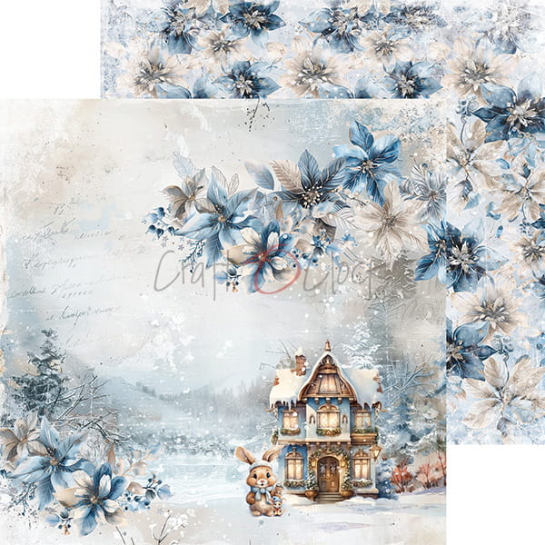 Craft O'Clock - Cozy Winterland - MIX Paper Pad - 8x8"