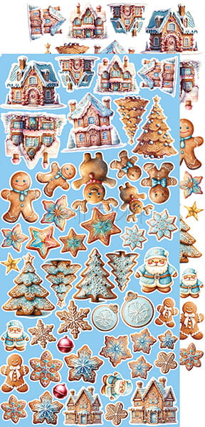 Craft O'Clock - Cozy Winterland - Extras Set - Winter