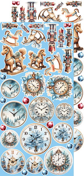 Craft O'Clock - Cozy Winterland - Extras Set - Winter