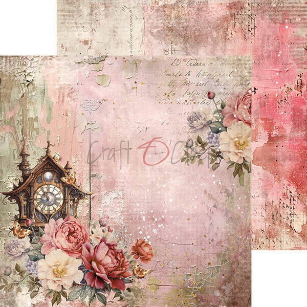 Craft O'Clock - Vintage Sonata - Paper Pack -  12 x 12"