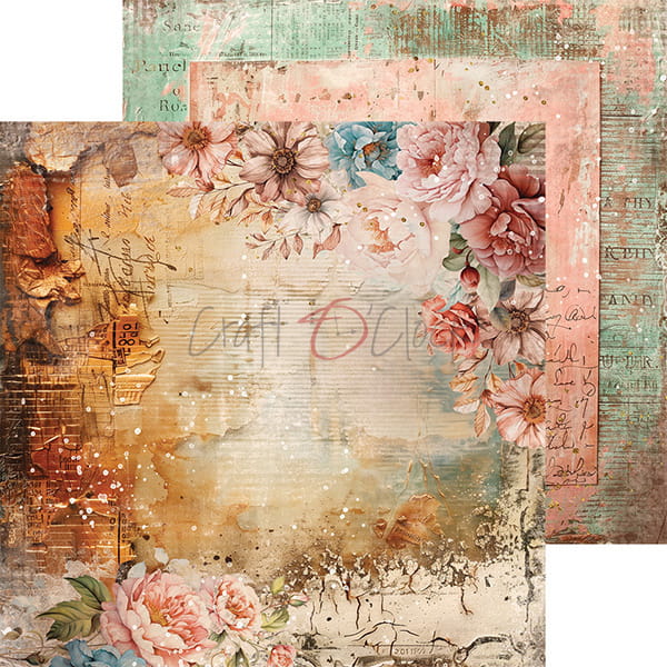 Craft O'Clock - Vintage Sonata - Paper Pack -  12 x 12"