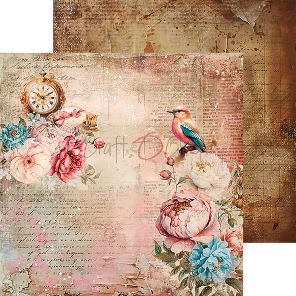 Craft O'Clock - Vintage Sonata - MIX Paper Pad - 8x8"