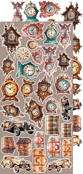 Craft O'Clock - Vintage Sonata - Extras Set - Vintage