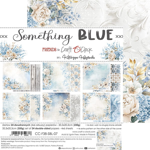 Craft O'Clock - Something blue - Extras Set - MIX - 8x8"