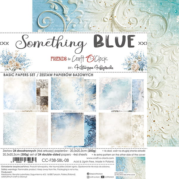 Craft O'Clock - Something blue - Extras Set - MIX - 8x8"