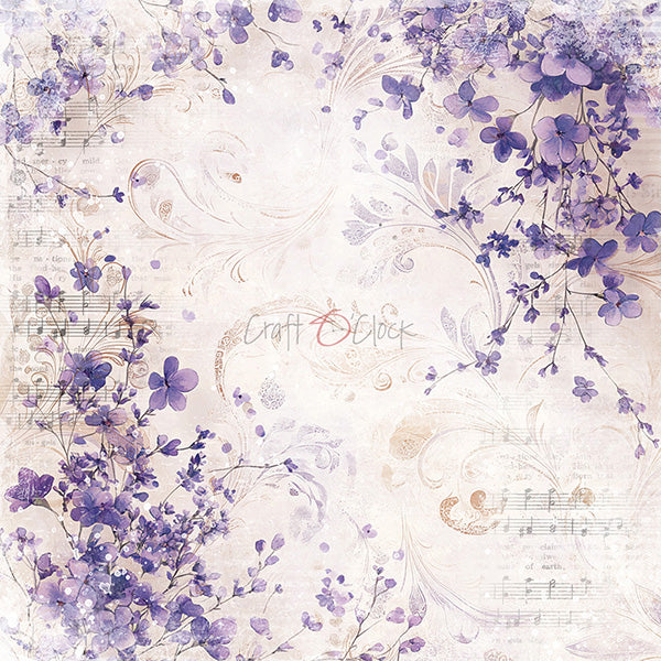 Craft O'Clock - Heritage whispers - Paper Pad - 6x6"