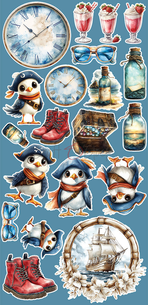 Craft O'Clock - Emerald Tales - Extras Set - Mix