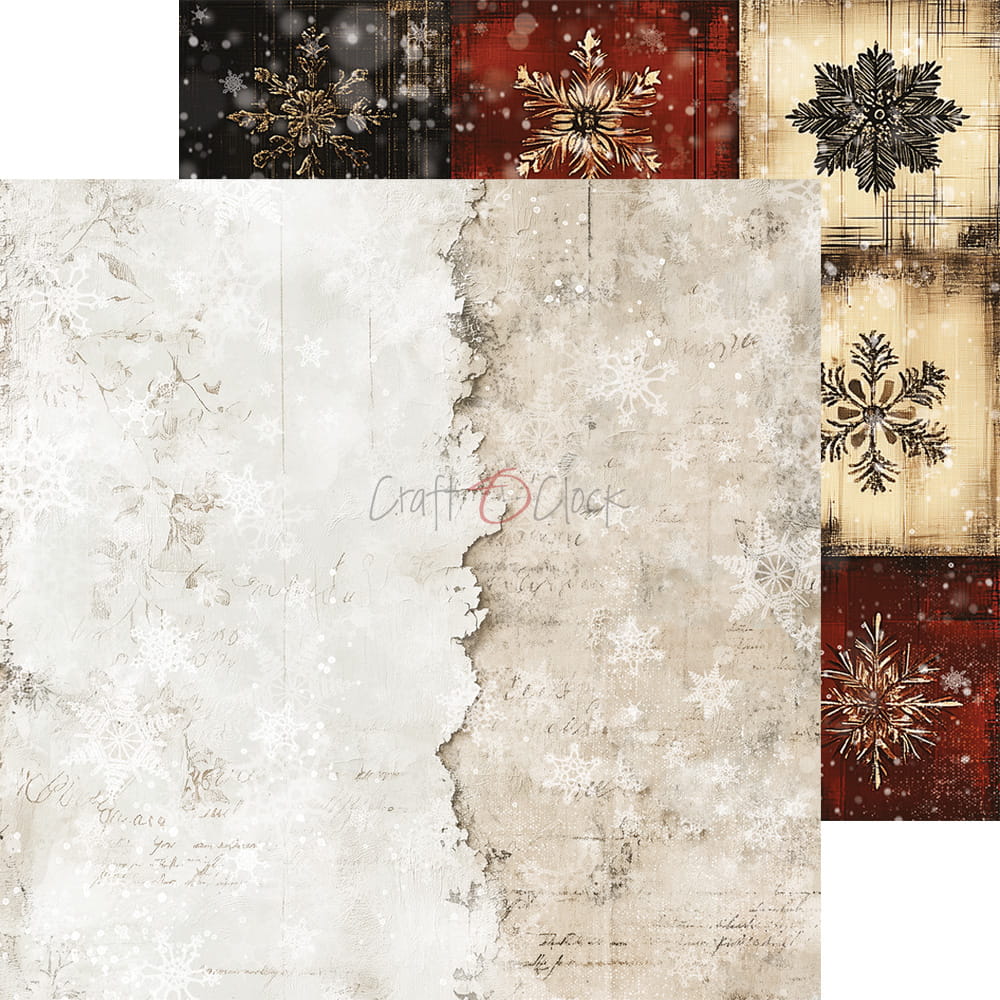 Craft O'Clock - Oh, Christmas Night - Extras Set - MIX - 8x8"