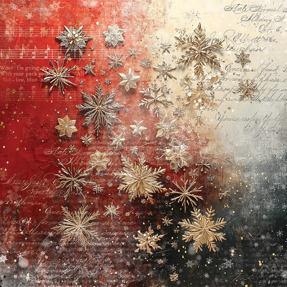 Craft O'Clock - Oh, Christmas Night - Extras Set - MIX - 8x8"