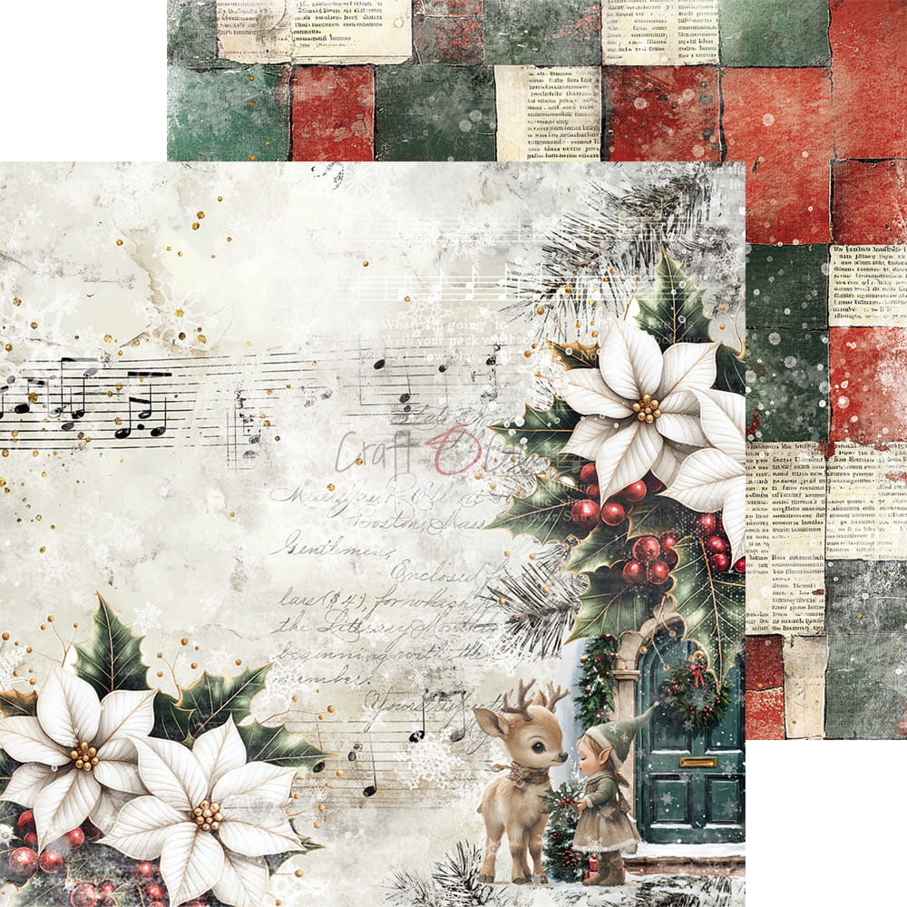 Craft O'Clock - Oh, Christmas Night  - Paper Pad - 6x6"
